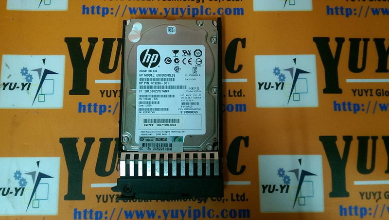 HP EG0300FBLSE 619286-001 300GB 6G 10K 2.5" DP SAS HDD - PLC DCS SERVO ...